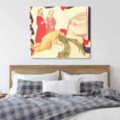 ダンテは入る前に身を清める キャンバスプリント (インサイチュ (寝室))