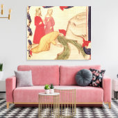 ダンテは入る前に身を清める キャンバスプリント (インサイチュ (リビング))