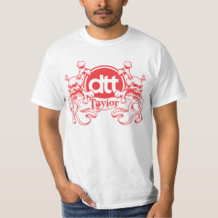 ダンテイラーは頂上を投げます(赤い) Tシャツ