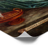 ダンテガブリエルロセッティプロセルピン ポスター (角)