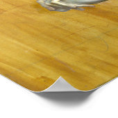 ダンテガブリエルロセッティラドンナデラフィネストラ ポスター (角)