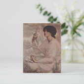 ダンテガブリエルロセッティ – デイドリーム ポストカード (スタンド正面)