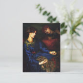 ダンテガブリエルロセッティ – マリアナ ポストカード (スタンド正面)