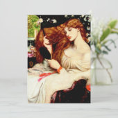 ダンテガブリエルロセッティ – レディリット 招待状 (スタンド正面)