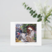 ダンテガブリエルロセッティ#1 -ファインアートはがき ポストカード (スタンド正面)