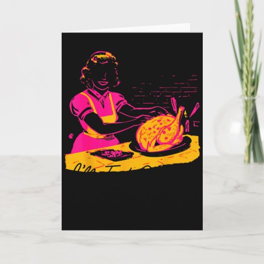 ダンテス ファッション Vnw88 もちろん 私が全員のために料理する カード (正面)