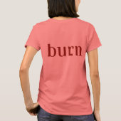 ダンテズクラブヘルウィメンズTシャツ3 Tシャツ (裏面)