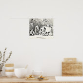 ダンテズディヴァインコメディ版木、銅版、版画イラストレーション ポスター (キッチン)