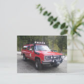 ダンテズピークサバーバン ポストカード (スタンド正面)