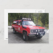 ダンテズピークサバーバン ポストカード (正面/裏面)