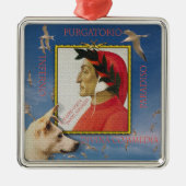 ダンテ・アリギエリとのポーズ メタルオーナメント (正面)