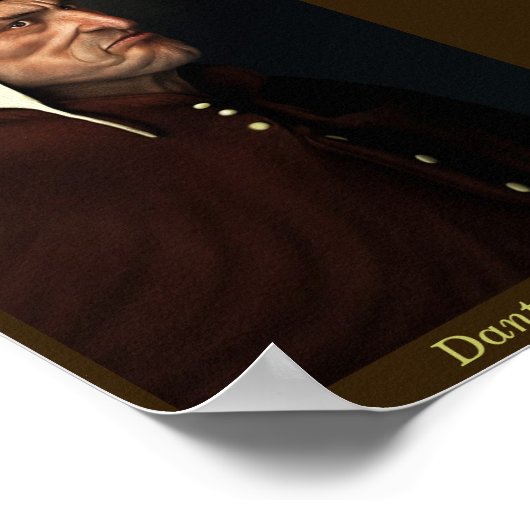 ダンテ・アリギエリ ポスター (角)