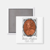 ダンテ・アリギエリ マグネット (正面/裏面)