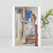 ダンテ・ガブリエル・ロセッティの受胎告知 招待状 (スタンド正面)