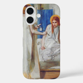 ダンテ・ゲブリエル・ロセッティによる受胎告知 iPhone 16ケース