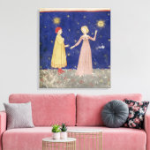 ダンテ・ビートライス会議 キャンバスプリント (インサイチュ (リビング))