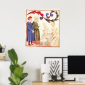 ダンテ、ヴァージル、そして疫病に罹った ポスター (ホームオフィス)