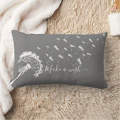 ダンデお洒落リオンが願い事を灰色の白に ランバークッション (ブランケット)