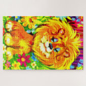 ダンディなライオン ジグソーパズル (横)