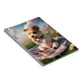 ダンディディディンモントテリアをピクニックに ノートブック (右側)