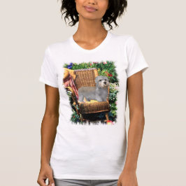 ダンディディディンモントテリアアートギフト Tシャツ