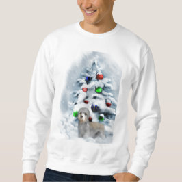 ダンディディディンモントテリアクリスマス スウェットシャツ