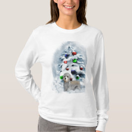 ダンディディディンモントテリアクリスマス Tシャツ