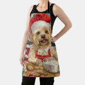 ダンディディディンモントテリアホリデーベーキング：クリスマス エプロン (インサイチュ)