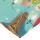 ダンディディディンモントテリアホリデーベーキング：クリスマス テーブルクロス (アングル)