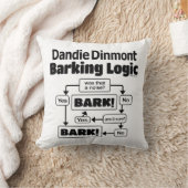 ダンディディディンモントバーキング論理 クッション (ブランケット)