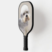 ダンディディディンモント絵画テリアのオリジナルドッグアート ピックルボールラケット (左)