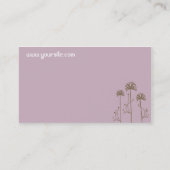 ダンディリオン 名刺 (裏面)