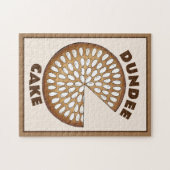 ダンディーケーキスコットランドスコットランドフードフルーツケーキ ジグソーパズル (横)