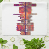 ダンディースコットランドスカイライン キッチンタオル (折り畳み)