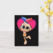 ダンディーズワールドゴブプラッシュハートの誕生日とDec カード (黄色い花)