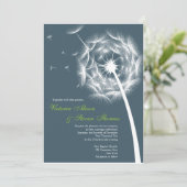 ダンデエレガントリオン結婚式招待状 招待状 (スタンド正面)