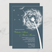 ダンデエレガントリオン結婚式招待状 招待状 (正面/裏面)