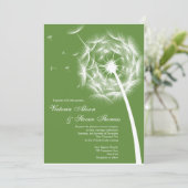 ダンデエレガントリオン結婚式招待状 招待状 (スタンド正面)