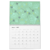 ダンデオンシルエット カレンダー (3月 2027)