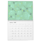 ダンデオンシルエット カレンダー (1月 2027)