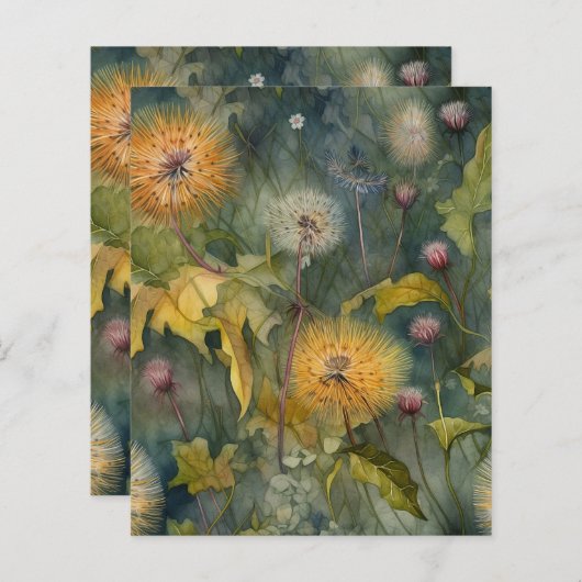 ダンデヨンスクレープブック紙 (正面/裏面)