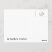 ダンデリオンの葉書の分野 ポストカード (裏面)