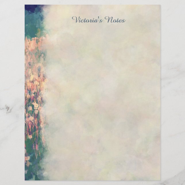 ダンデリオンの願い植物学絵画の分野 (正面)