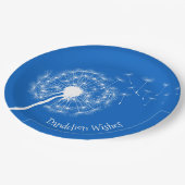 ダンデリオンウィッシュデザイン紙プレート ペーパープレート (アングル)