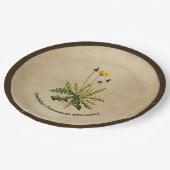 ダンデリオンオールド紙 ペーパープレート (アングル)