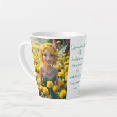 ダンデリオンフェアリー カフェラテマグ (左アングル)