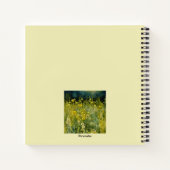 ダンデリオンメドウオーレリウス永遠引用文ジャーナル ノートブック (裏面)