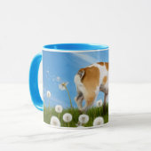 ダンデリオン犬 マグカップ (正面左)