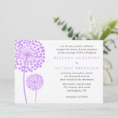 ダンデリオン・ウィ結婚ッシュズ 招待状 (スタンド正面)