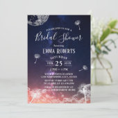 ダンデリオ吹ンズムーン&スターズブライダルシャワー 招待状 (スタンド正面)